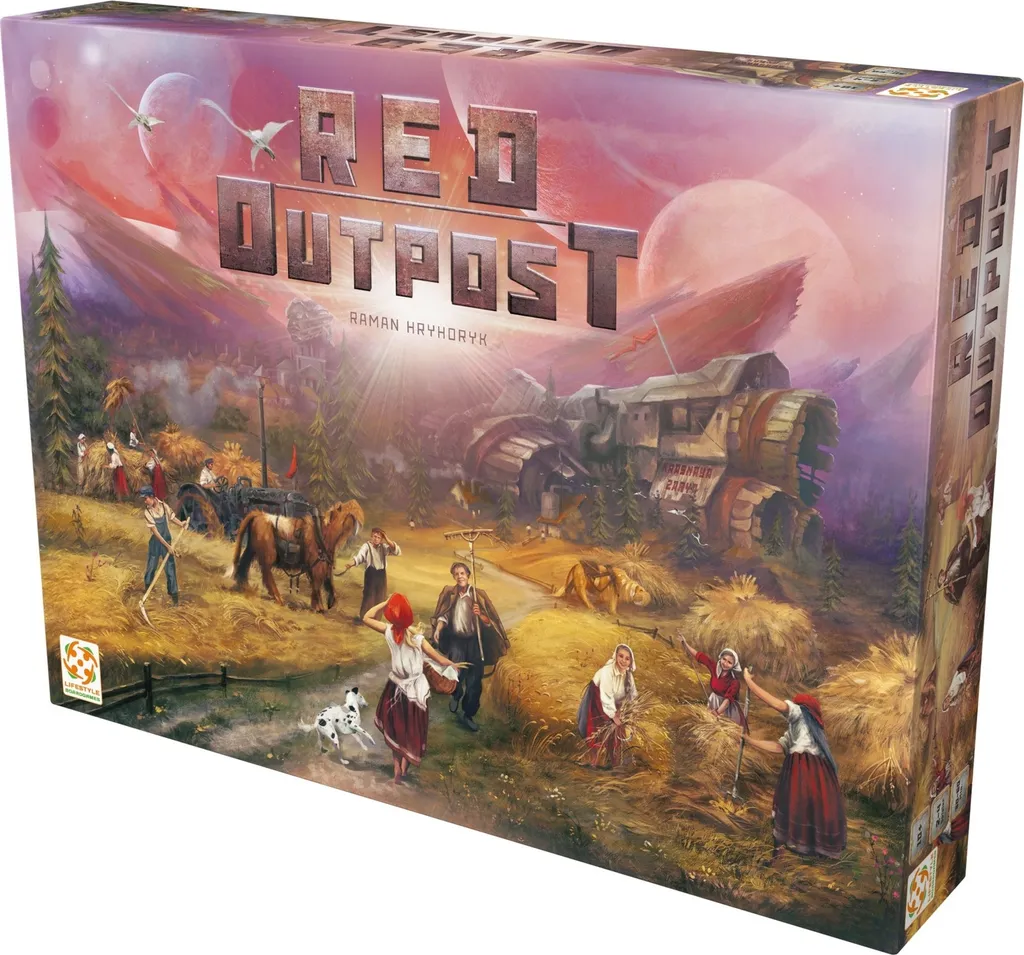 Red Outpost LSBD0004 Asmodee - Jeu de Plateau Stratégie Russe Soviétique - 5
