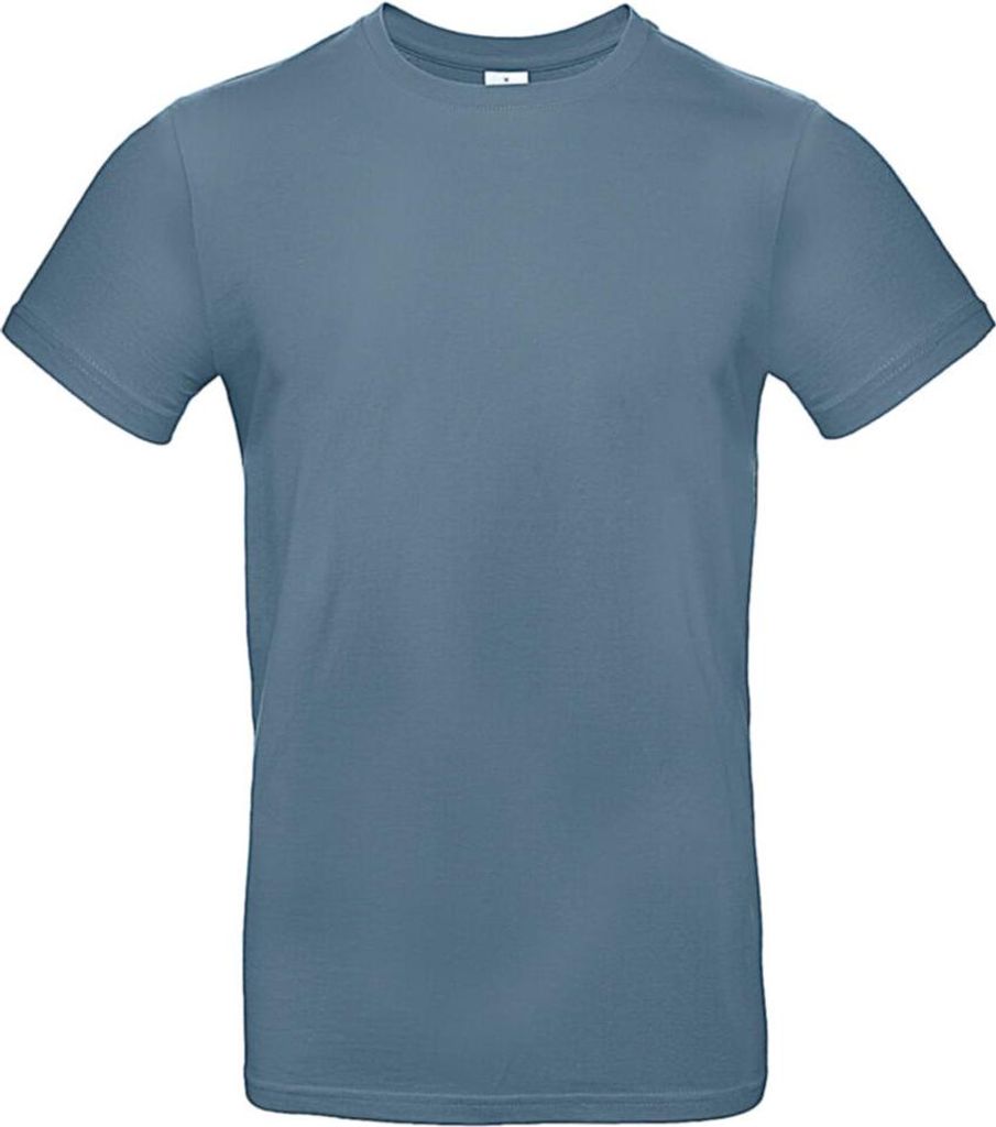 B&C TU03T | Herren T-Shirt E190/ -100 - Farbe: Stone Blue - Größe: S