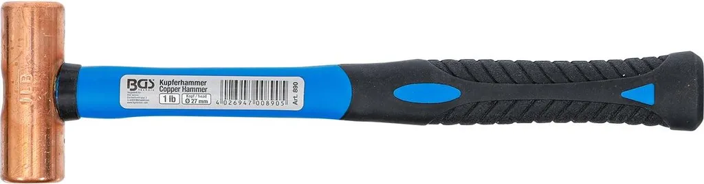 Marteau en cuivre 454g idéal pour montage mécanique et carrosserie - 10