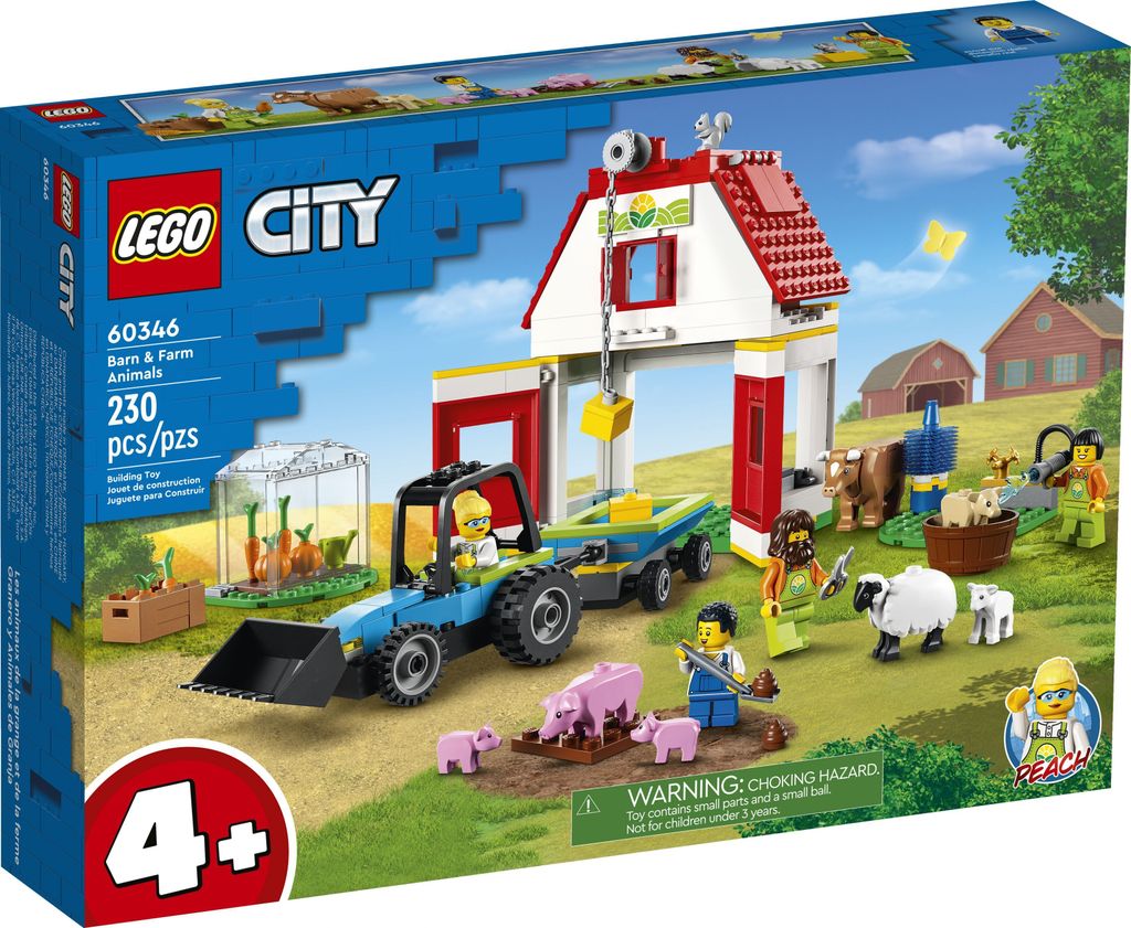 LEGO City Stodoła i zwierzęta gospodarskie, Zestaw do Zdjęcie produktu 
