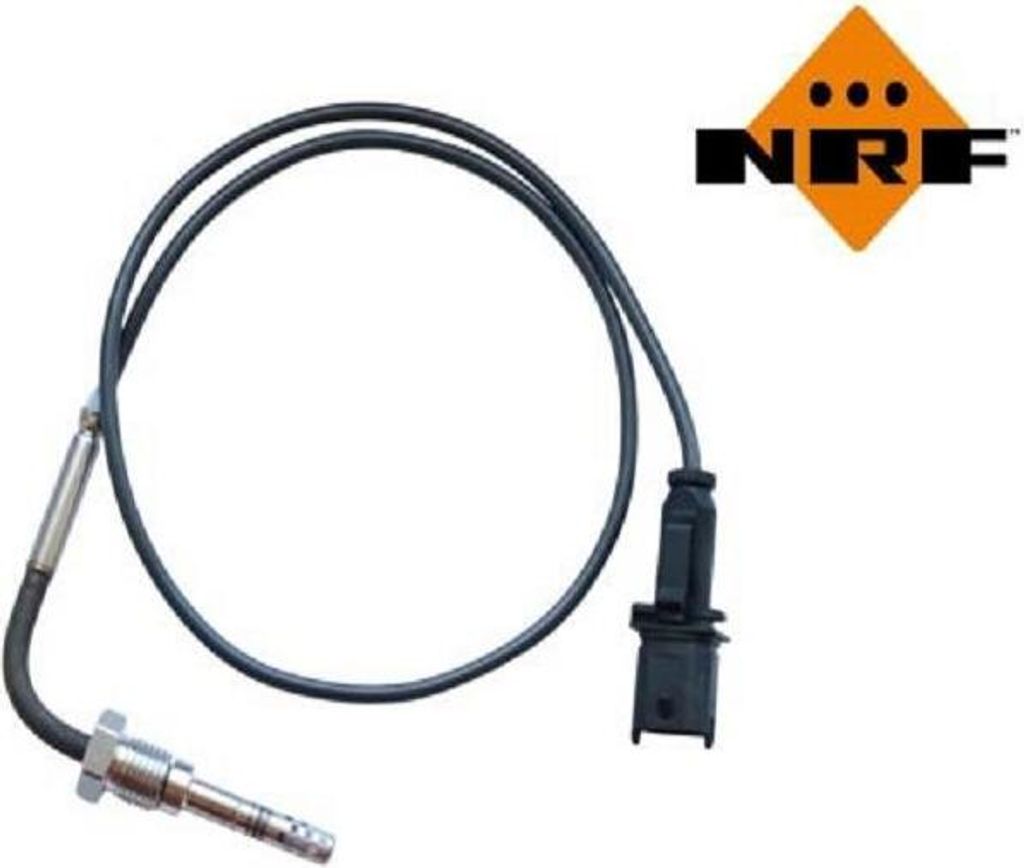 Sensor Abgastemperatur 2-polig 570 mm Kabel NRF für u.a. ALFA ROMEO 159