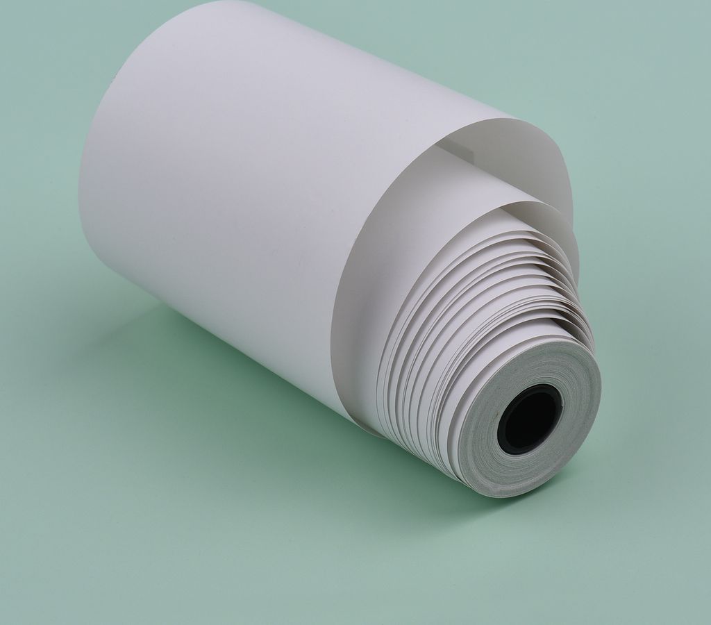 10 kusov bielych prázdnych kotúčov termopapiera 57 x 30 mm Obrázok produktu 7