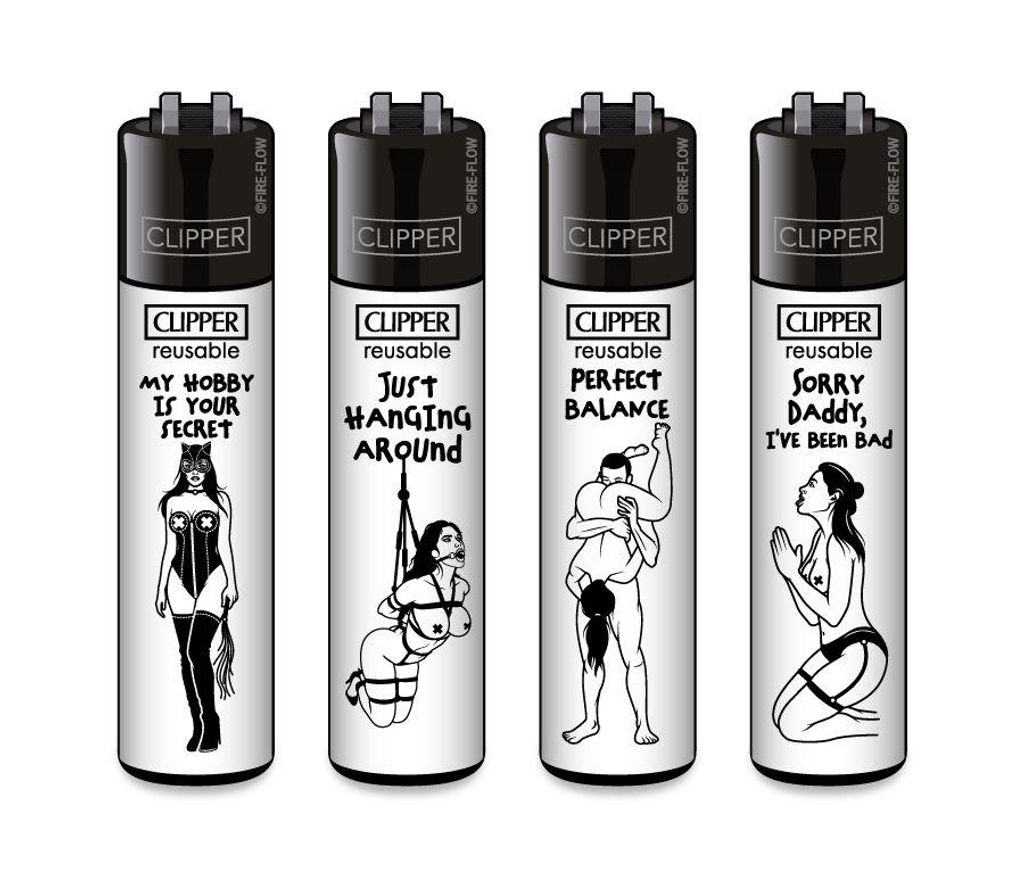 Clipper Feuerzeug 4er Set FFX Adult #6