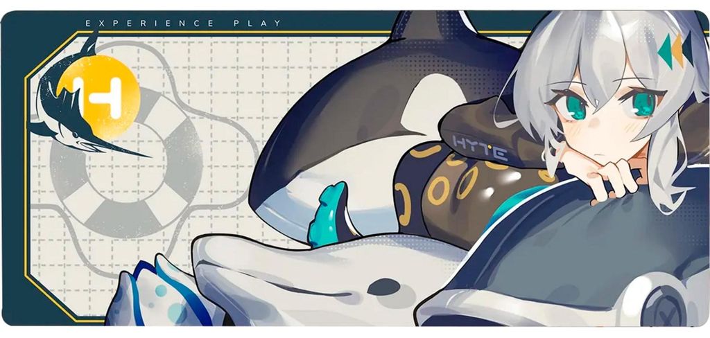 HYTE "Offshore" Desk Pad, Gaming-Mauspad
