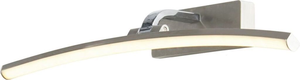 Bilderleuchte Metall LED verstellbar B: 50 cm mit Schalter in Silber 3000 K warmweißes Licht 511 lm Modern