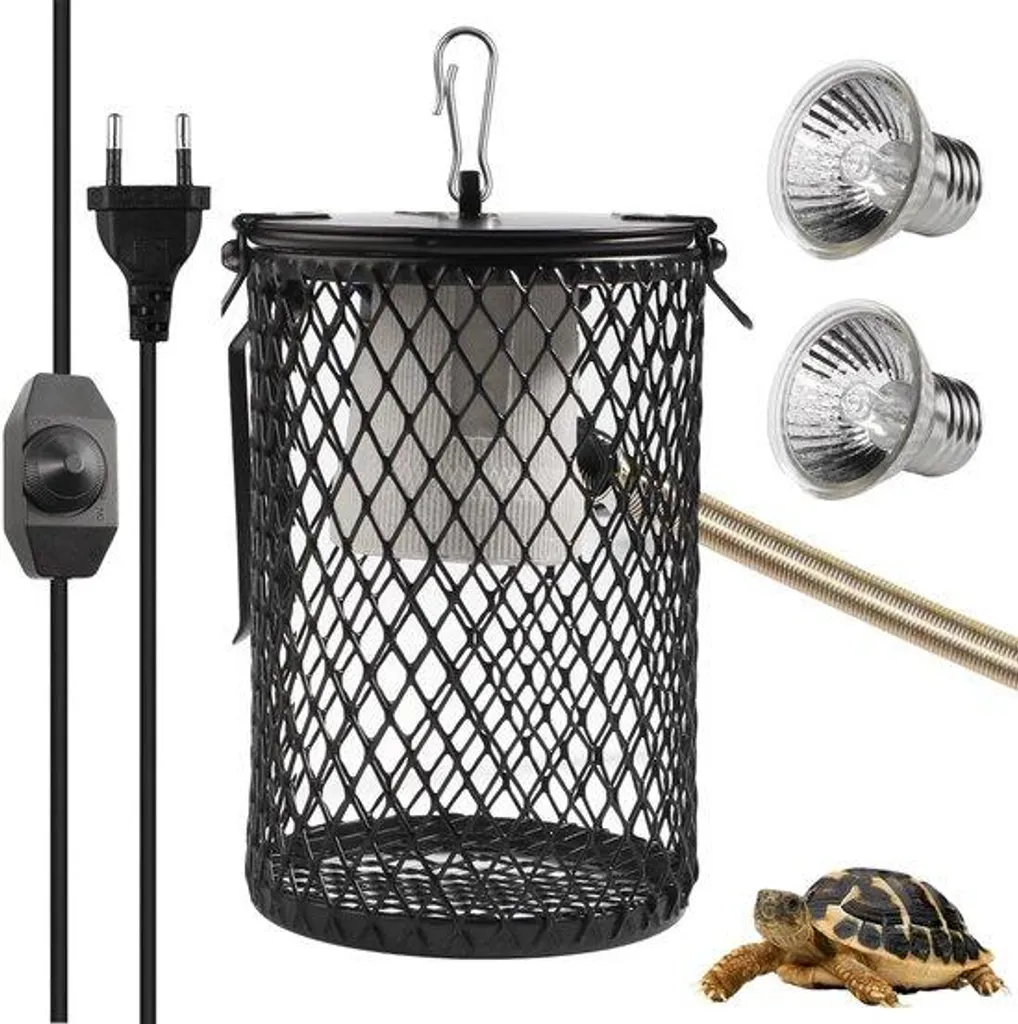Évitez le froid : lampe chauffante reptiles 75W à température réglable