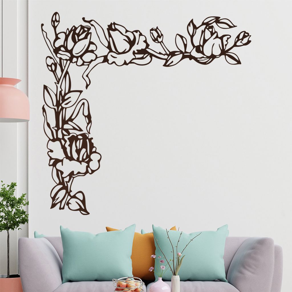 Strach Beeren Wandtattoo in 6 Größen - Wandaufkleber Wall Sticker - Dekoration, Küche, Wohnzimmer, Schlafzimmer, Badezimmer