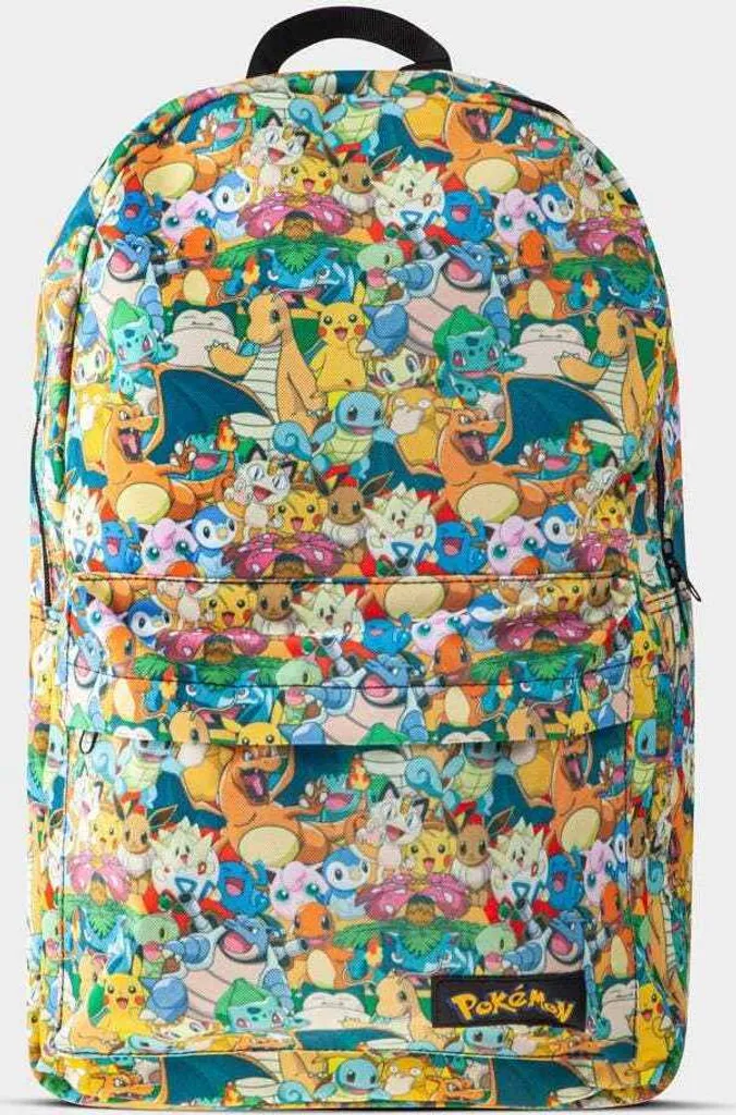 Zaino Pokemon Characters Ufficiale 45x35 - Must-Have Back to School