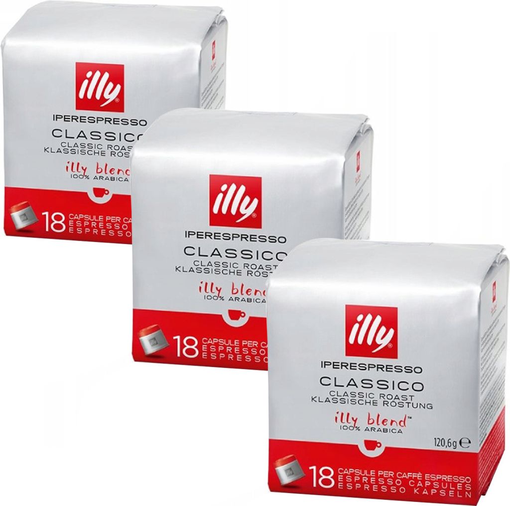 Illy Espresso Iperespresso Classico 54 Kapseln 100 Prozent Arabica Mild