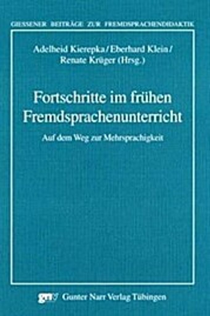 Fortschr. im frühen Fremdsprachenunterricht