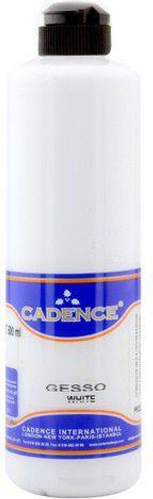Cadence gesso 750 ml weiß - kreative Grundierung für Malen und Basteln