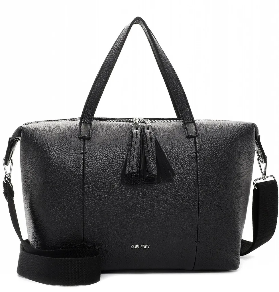 SURI FREY Dorothy Shopper Black : Grand sac à épaule noir élégant