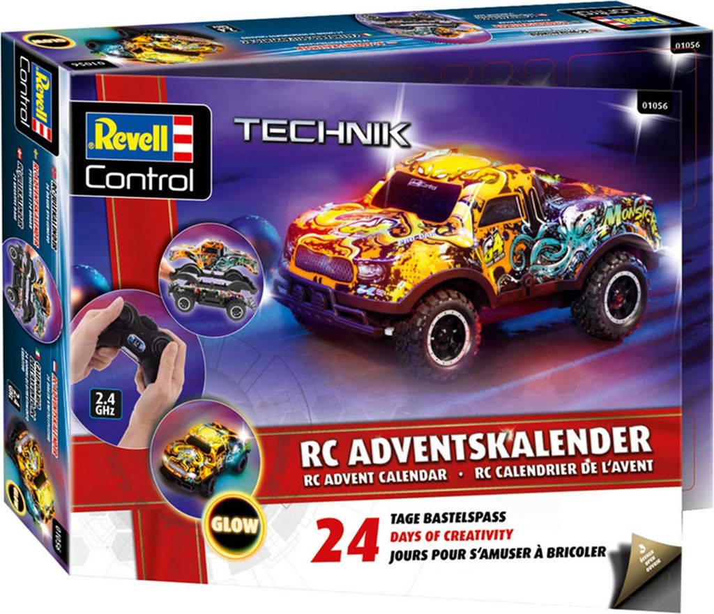 Revell RC - Weihnachtsfahrer RC-Adventskalender 2,4 GHz Produktbild 