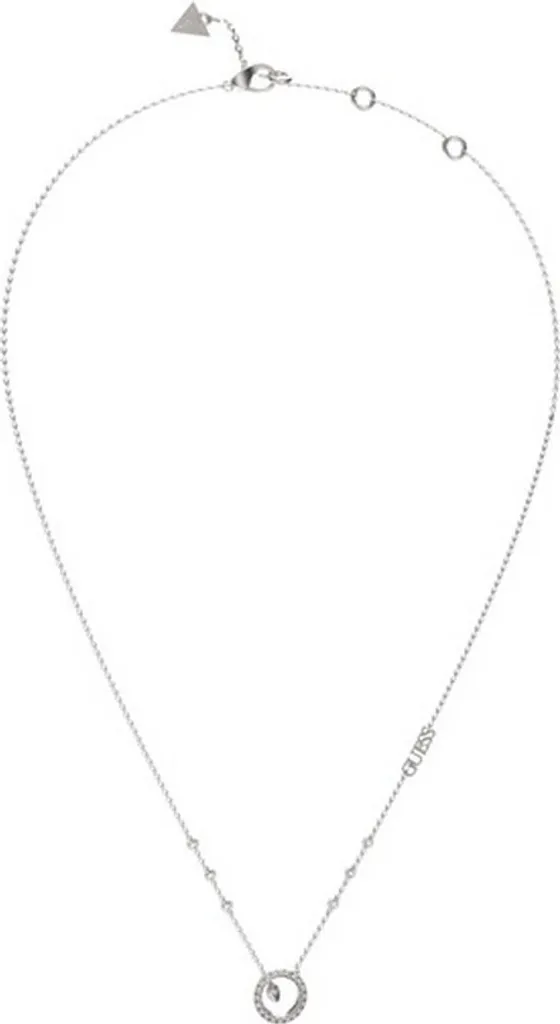 Collier Guess Tiny Dancer Argenté : L'Accessoire Idéal pour vos Soirées