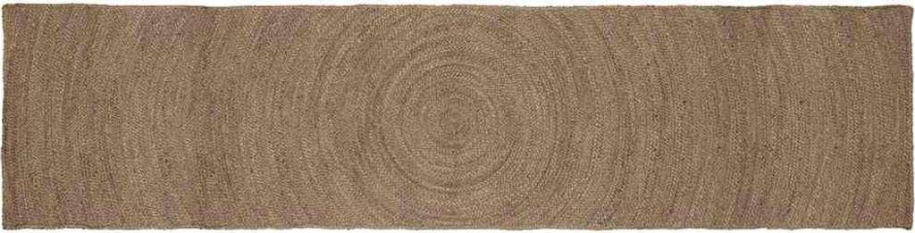 "Schlussverkauf" moderne Teppich - Wohnzimmer Bereichsteppiche - Rechtwinklig Grau 80x400 cm Jute C12520