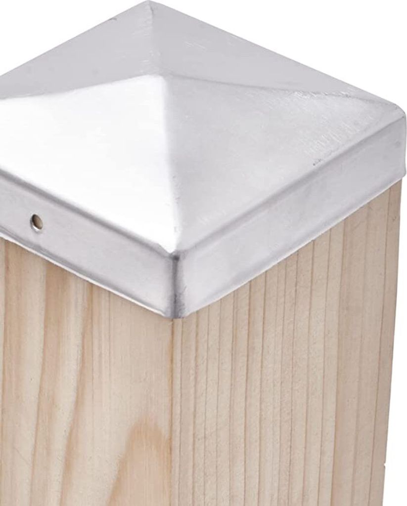 TRIBECCO® 10 Pfostenkappen 7x7 cm - 70x70 mm, Zaunpfosten Produktbild 6