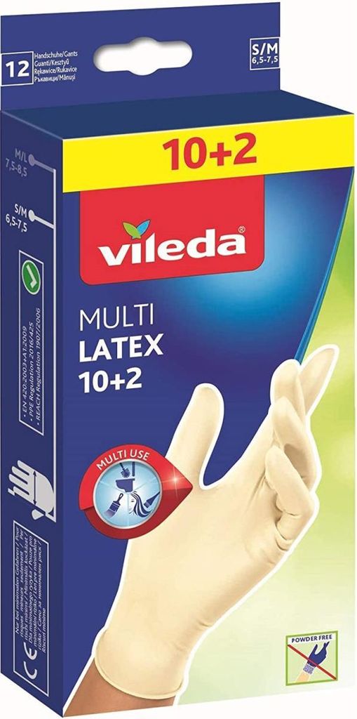 Vileda Multi Latex 10+2 S/M 145964