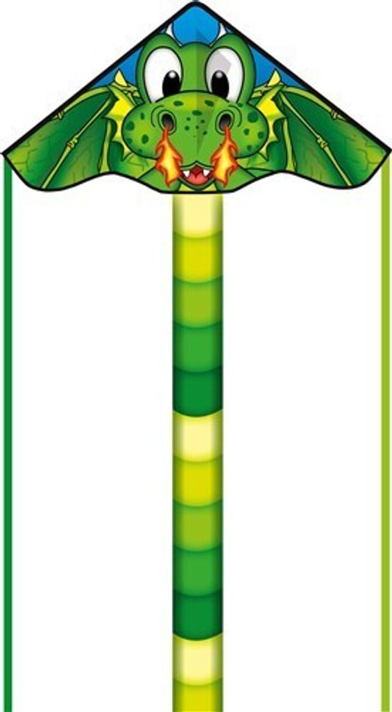 Detský šarkan HQ Simple Flyer 85 Dragon 102138 Zelený 85 x Obrázok produktu 