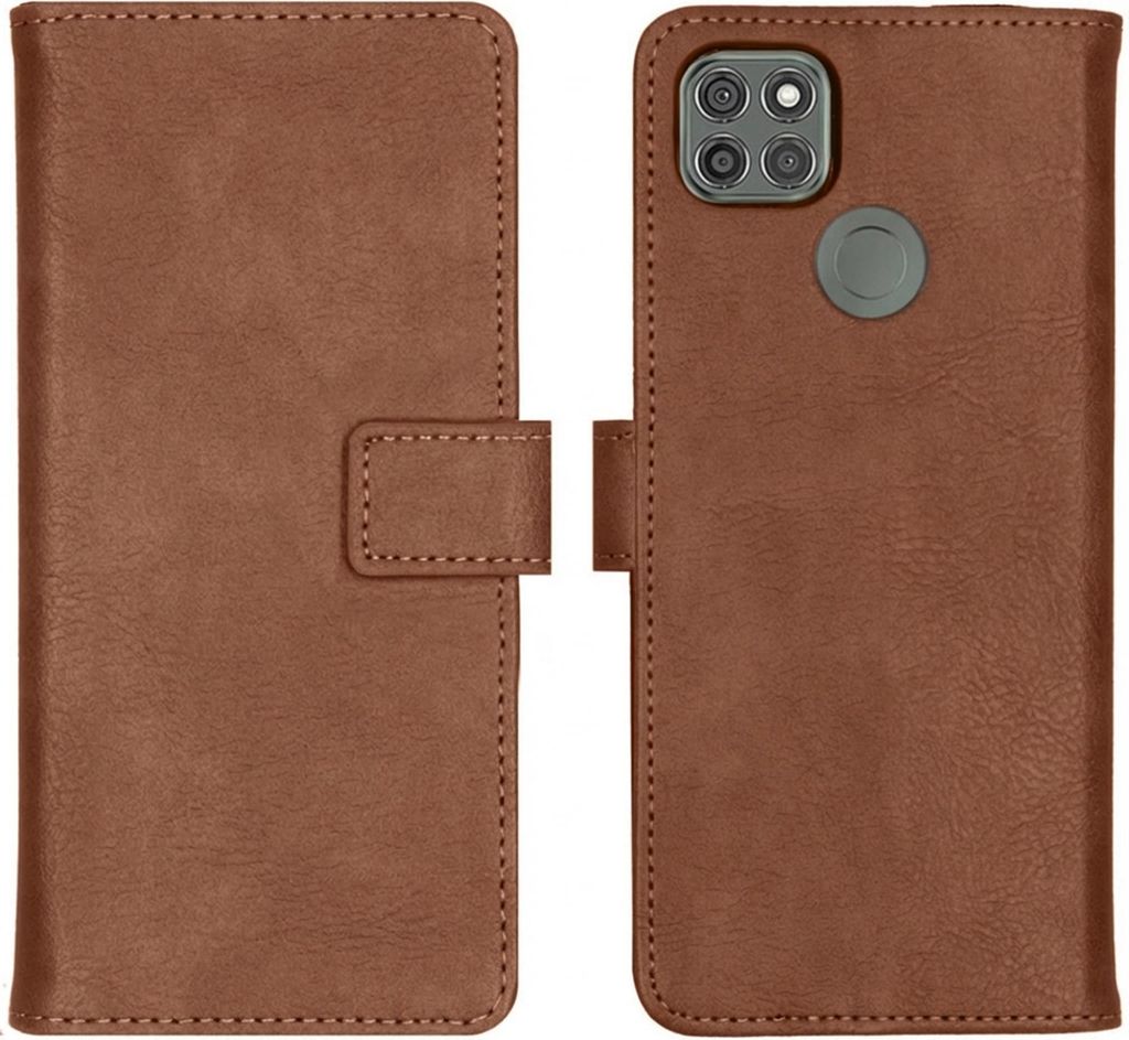 imoshion Klapphülle Motorola Moto G9 Power - Braun