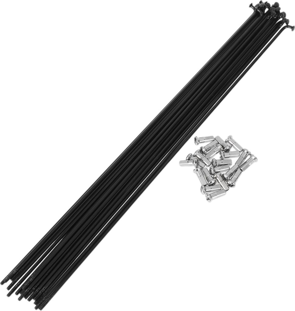 20 Satz 13G Fahrradspeichen 271mm Fahrradradspeichen 304 Edelstahl Schwarz