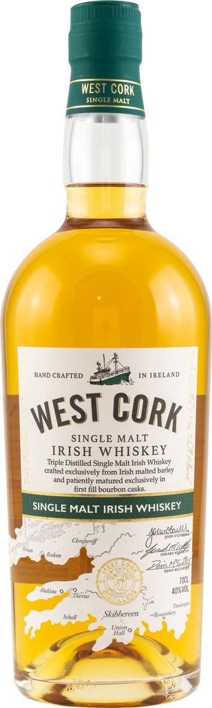West Cork Single Malt Irish Whiskey Produktbild 