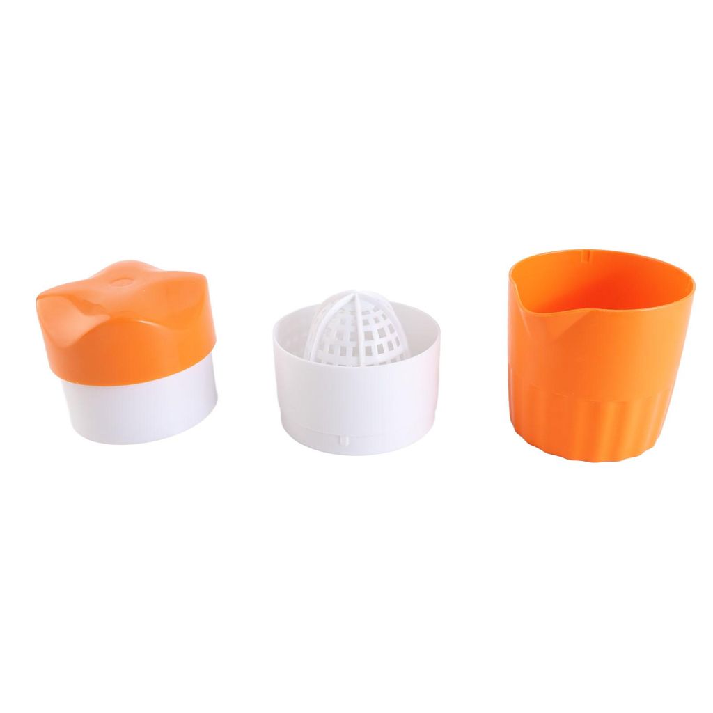 1 Stück manuelle, handliche Zitruspresse für Orangen und Zitronen, Fruchtpresse, Entsafter, Neu