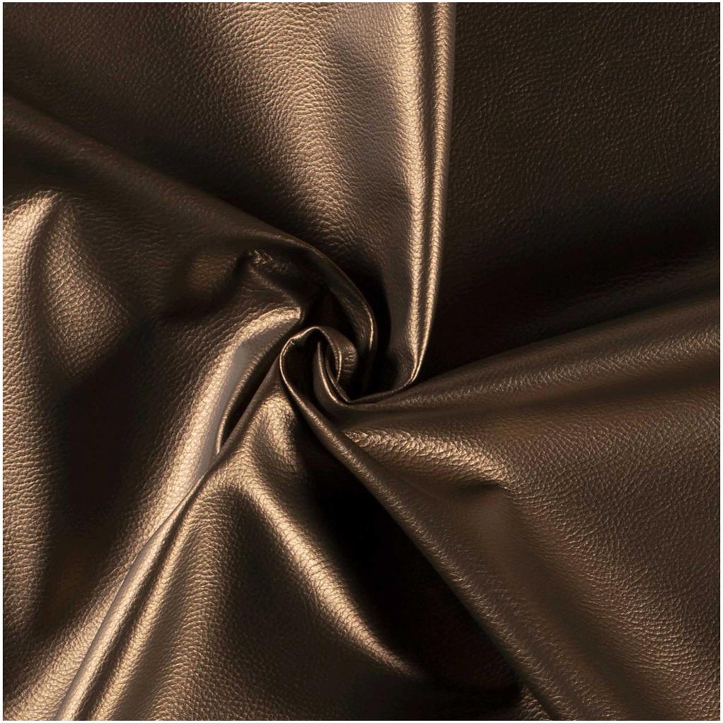 Oekoleder Kunstleder Zuschnitt ab 50x140cm Lederimitat 450g/m² bronze