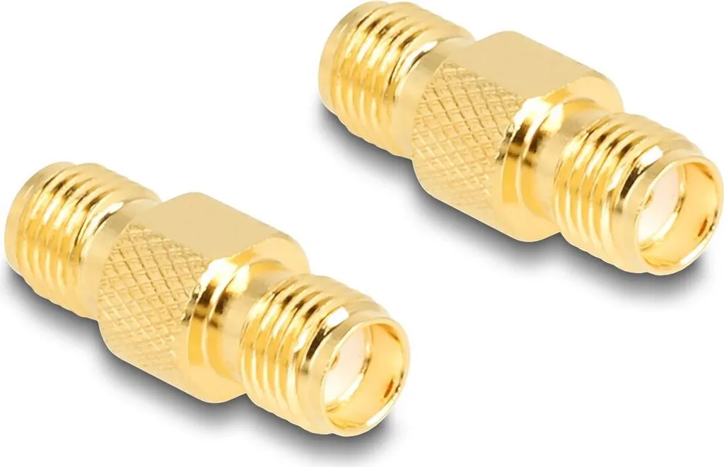 Raccord coaxial SMA femelle pour antenne Wi-Fi et routeur 4G Delock