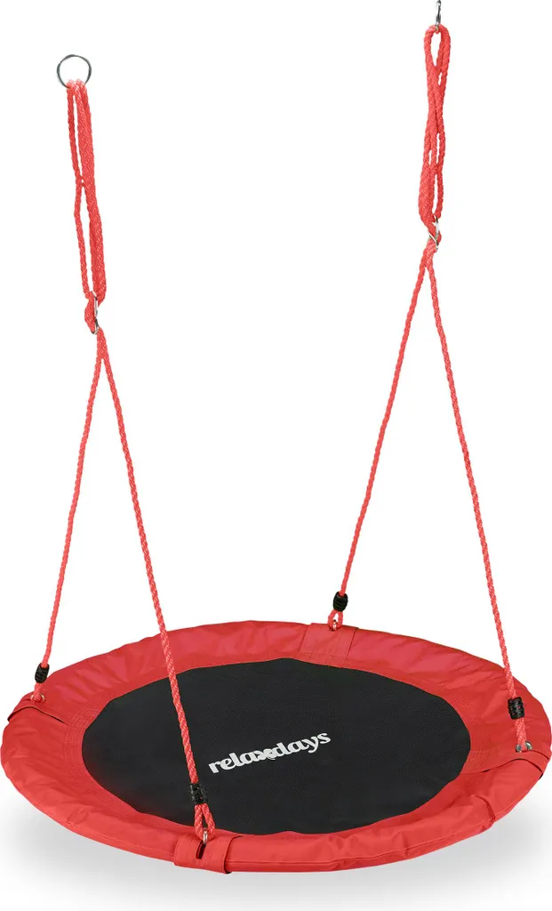 Altalena a Nido 90cm Relaxdays - Design Moderno per Giardino e Terrazza