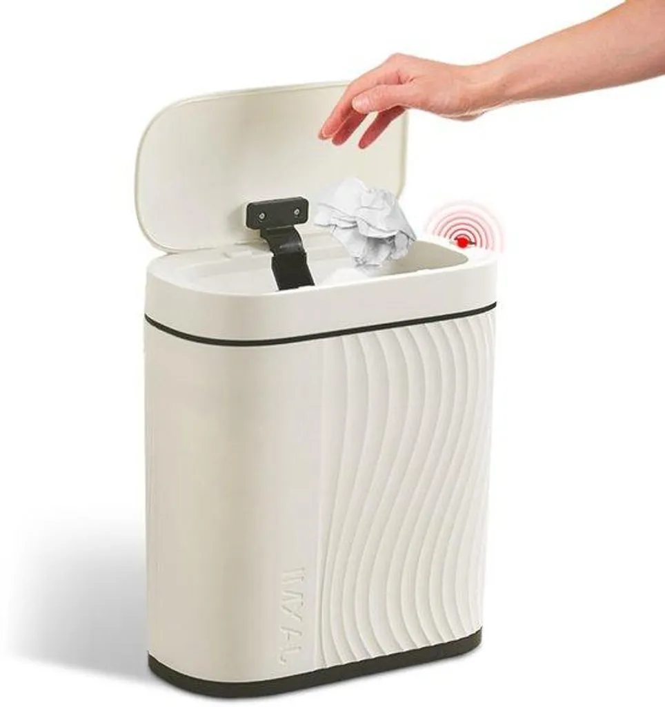 Petite Poubelle Automatique 8L Sans Contact - Capteur Intelligents étanche