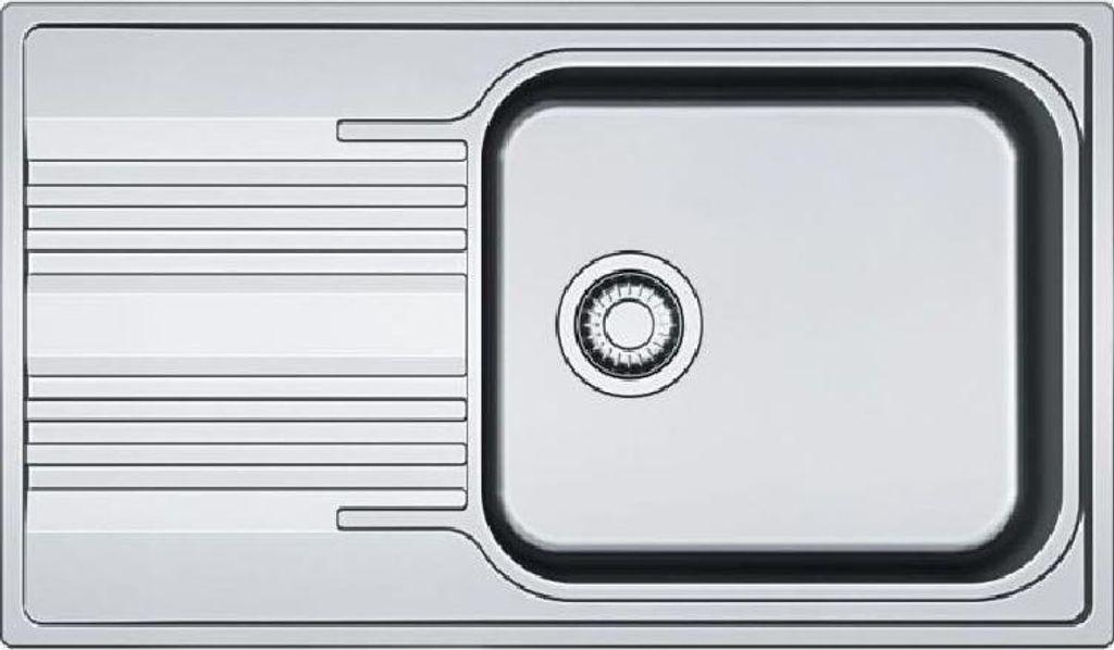 Franke Smart - Spülbecken SRX 611-86 LB, 860x500 mm, Edelstahl 101.0395.055