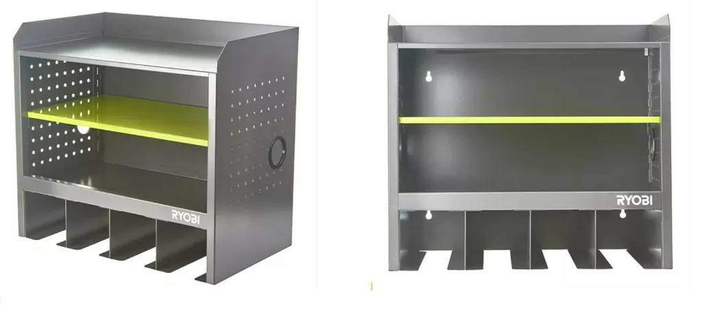 Armoire à Outils Murale Ryobi RHWS-02 : Fini le Désordre dans votre Garage