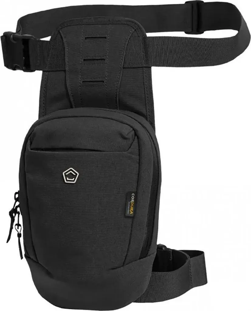 Sac Banane de Voyage Pentagon Consul Noir pour Sécuriser vos Objets