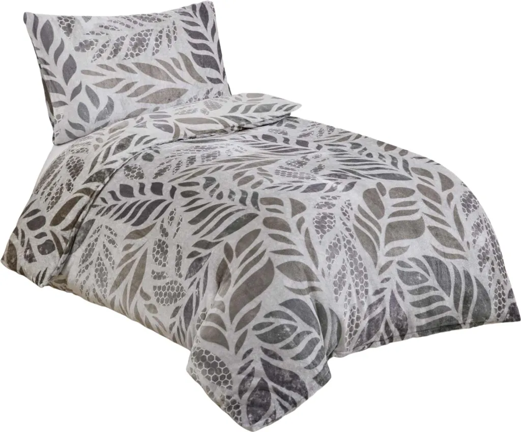 Parure de lit Judith Lin et Microflannel 140x200 cm avec taie 70x90