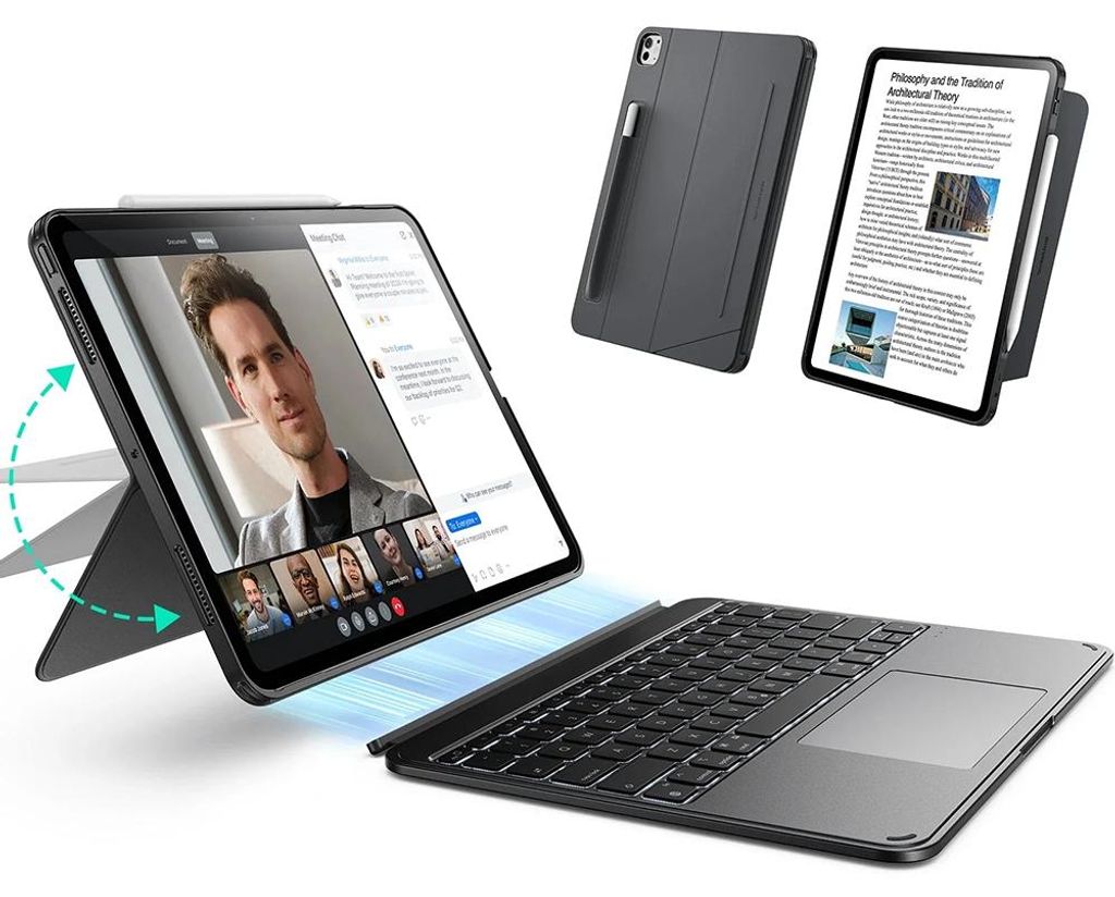 ESR – Shift Keyboard Case, pouzdro s klávesnicí pro iPad Obrázek produktu 