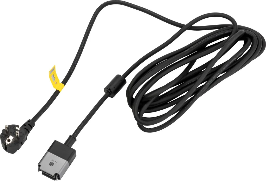 Cavo Alimentazione EcoFlow 5m - Ricarica AC Alta Efficienza 14AWG