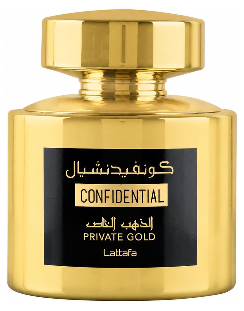 Lattafa | Confidential Private Gold |  100 ml Productafbeelding 