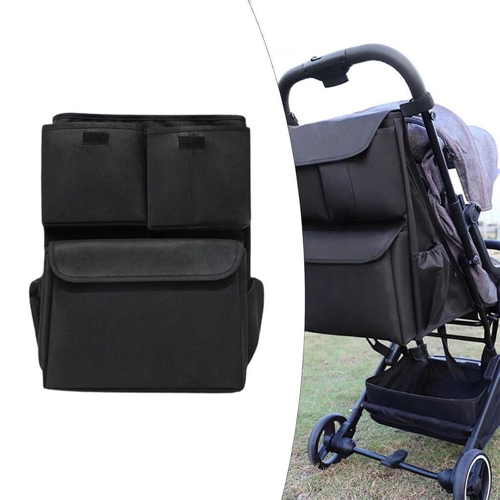 Kinderwagen-Aufbewahrungstasche, mit 8 Fächern, Produktbild 
