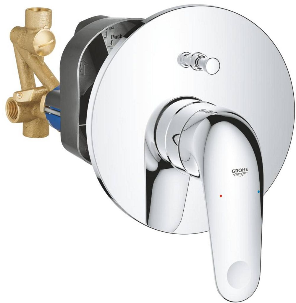 Grohe Swift - Unterputzarmatur, für 2 Verbraucher, mit Einbaukörper, Chrom