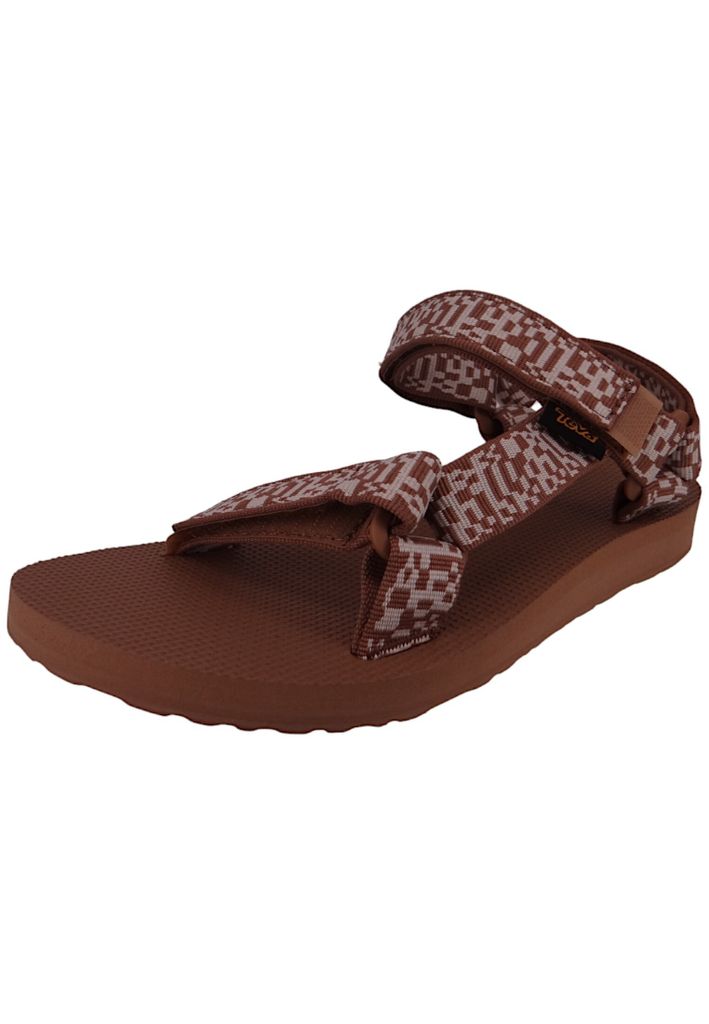 Teva Orig Universal Back Strap Prism Iconic Summer Damen Vegane Sandalen in Beige Braun – 7 UK - 40 EU - 9 US / Beige Brown