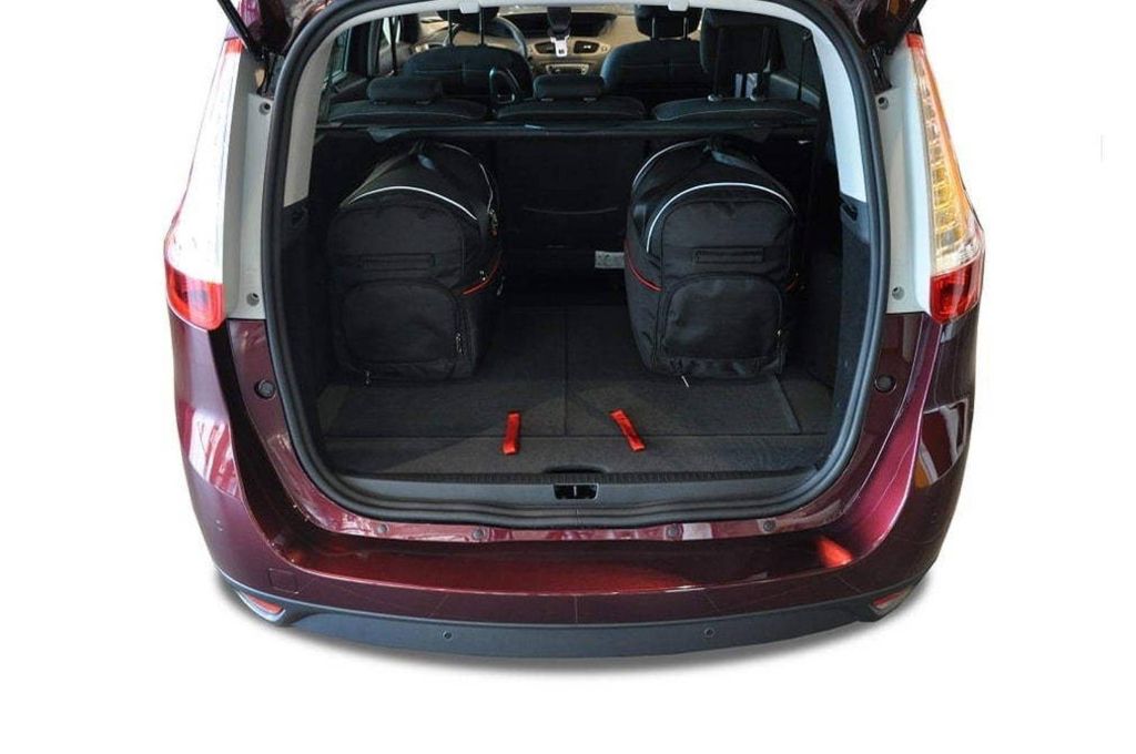 Renault Grand Scenic 2009-2016 Kofferraumtaschen Set 5 Stk