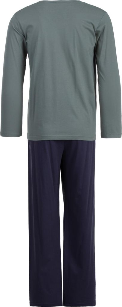 Pyjama Set Langarm - Huntington Beach, Farbe:grün, Größe:XL