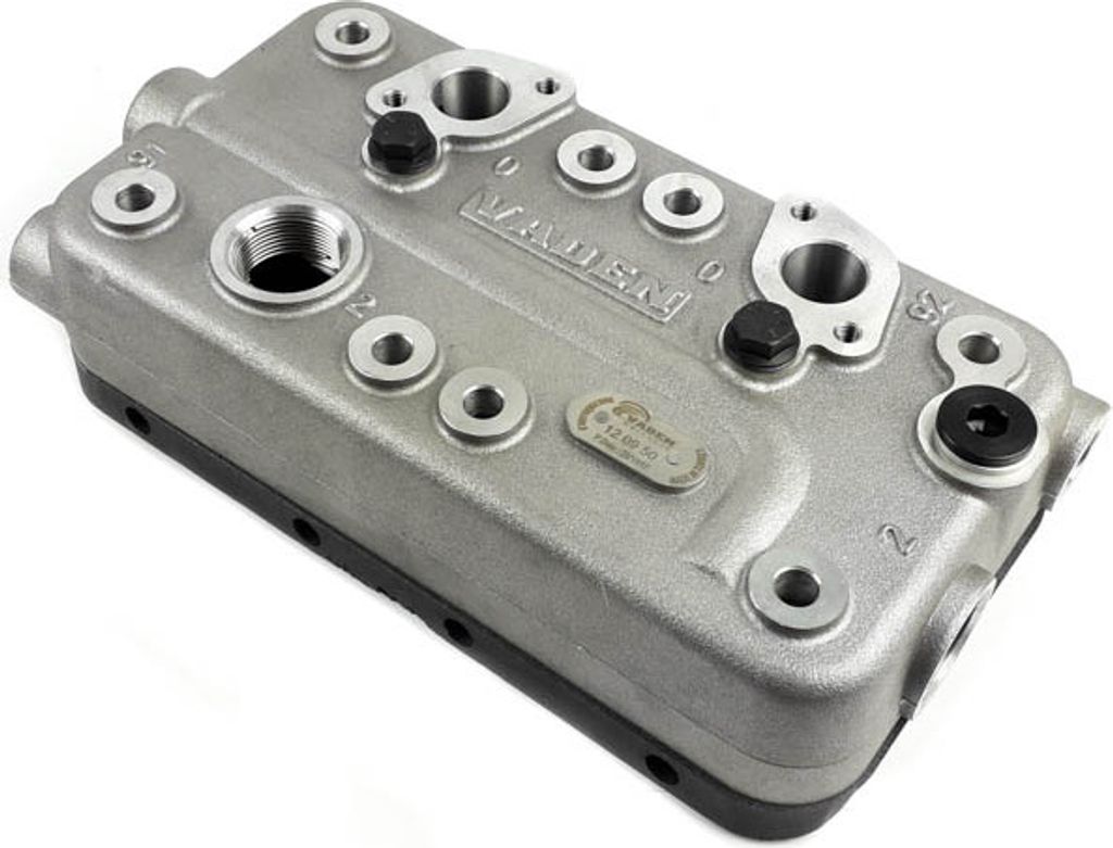 Kompressor Reparatursatz, Zylinderkopf + Deckel + Dichtungen + Schrauben | Neoplan, MAN, Knorr | 88mm