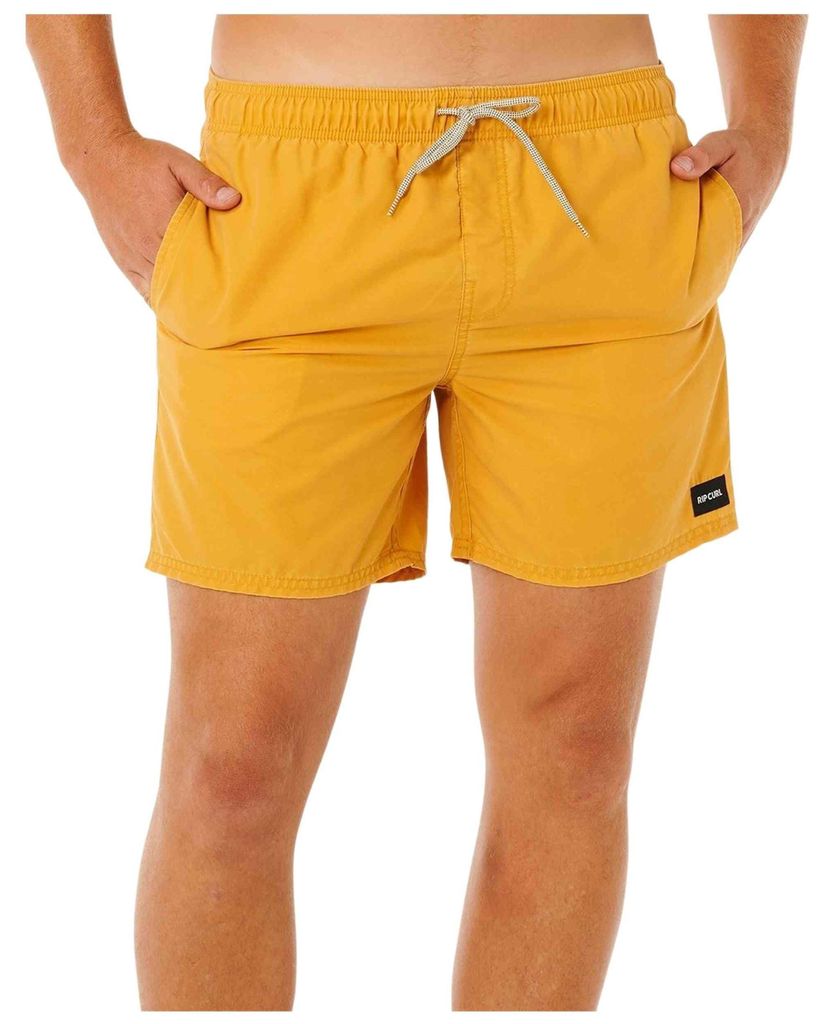 Rip Curl Herren Boardshort OFFSET WASHED VOLLEY, Größe:S, Farben:golden hour