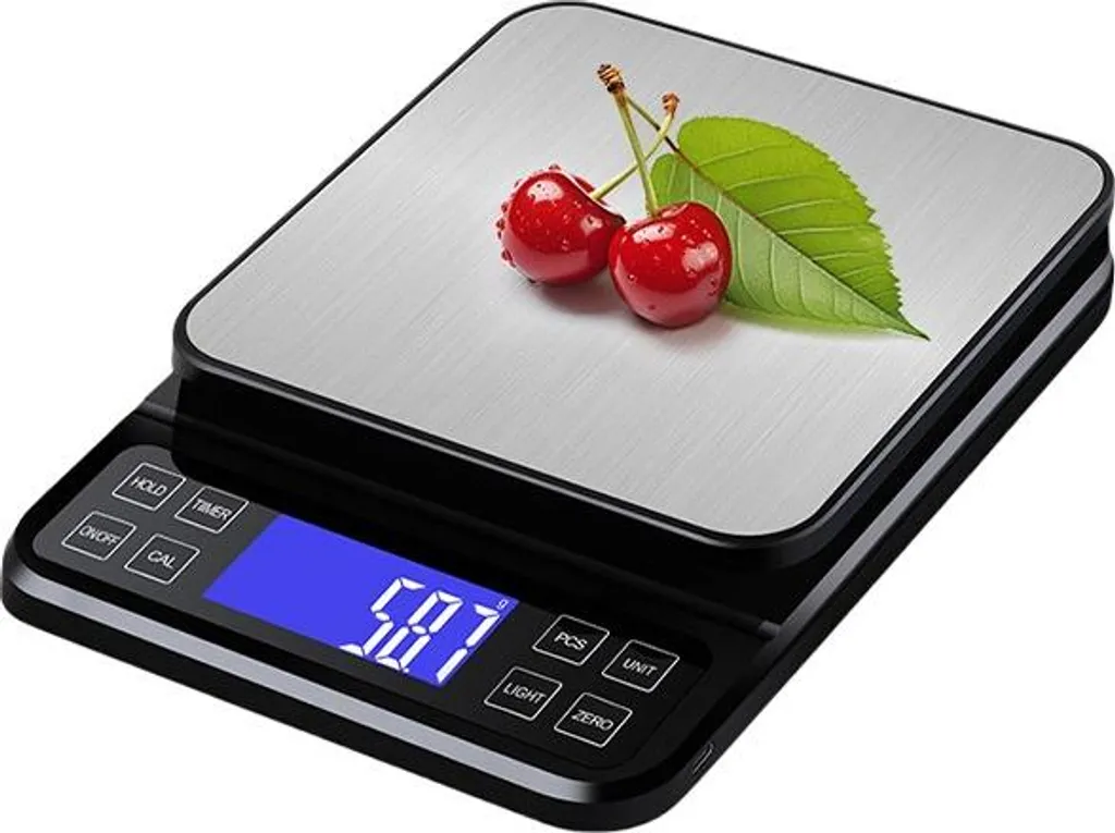 Bilancia Cucina INF 15kg USB Ricaricabile - Elegante e Precisa - 7