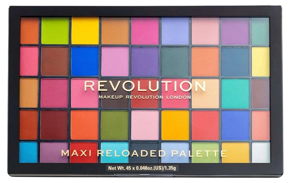 Revolution Palette 45 oogschaduwkleuren, Maxi Reloaded, Productafbeelding 