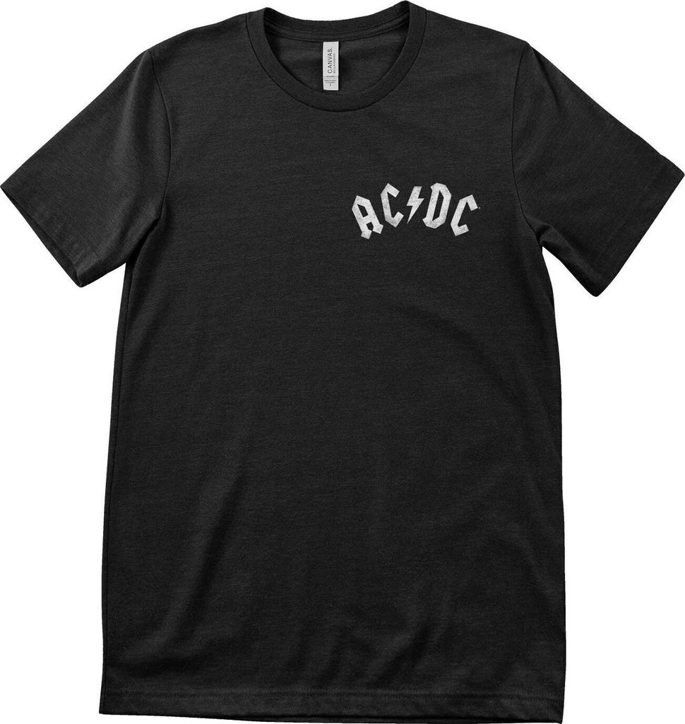 AC/DC For Those About To Rock Black S T-Shirt