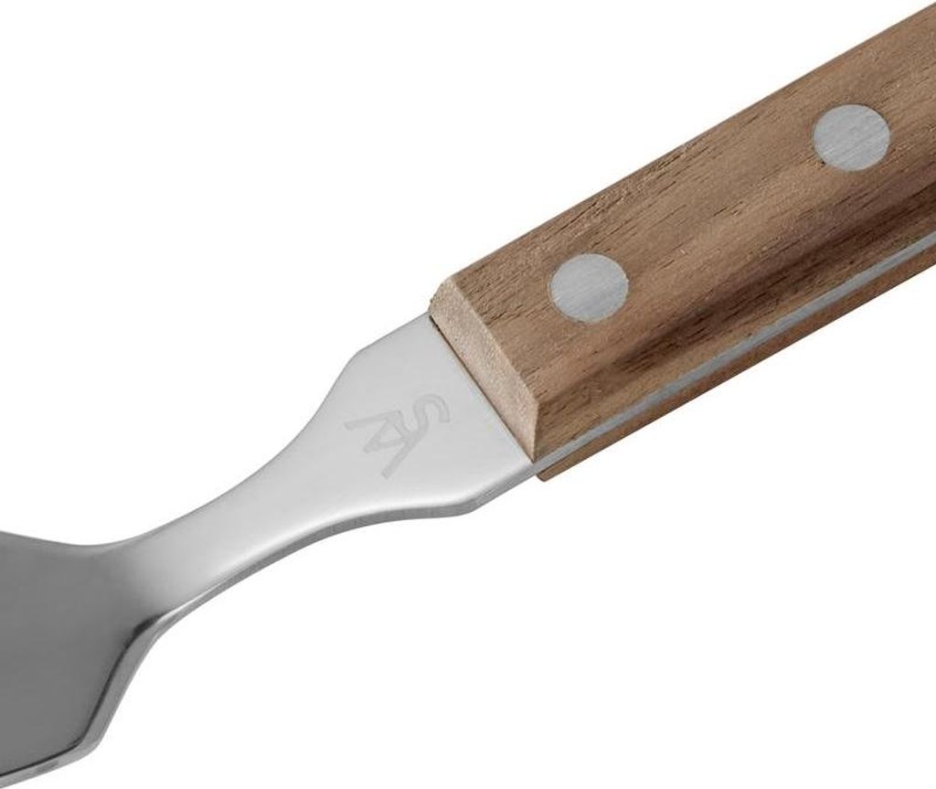 Steakgabel Set CARLOS, mit grauem Pakkaholzgriff, 22,5 cm