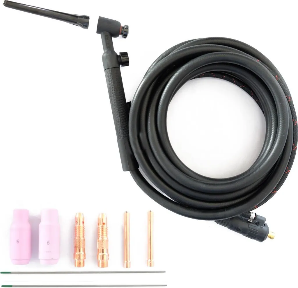 Torche TIG pour Poste MMA Awelco 17V Valve Connecteur 10/25 Complet
