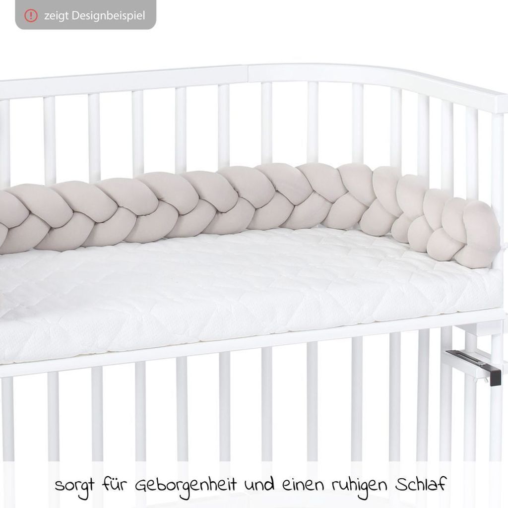 babybay Nestchenschlange geflochten für alle Beistellbetten Produktbild 7